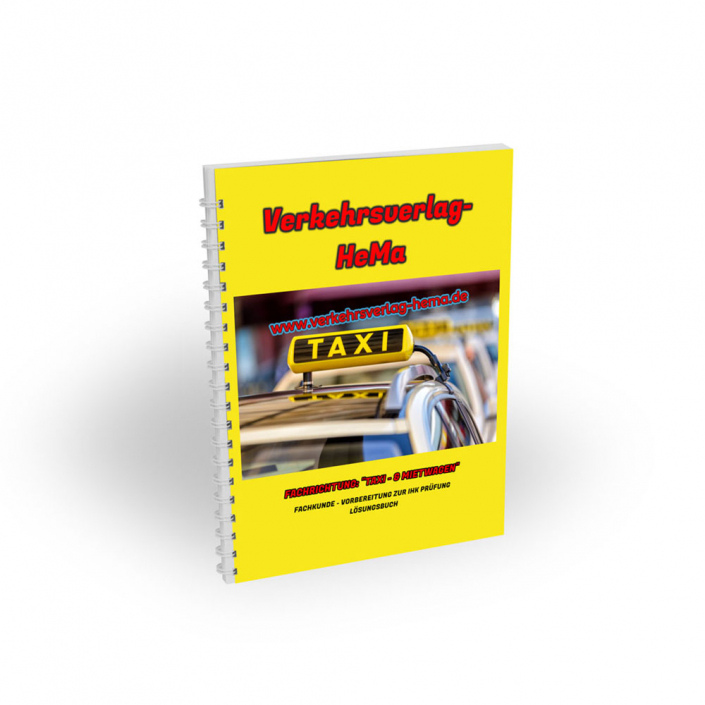 Taxischein Prüfungsfragen und mehr | Verkehrsverlag HeMa